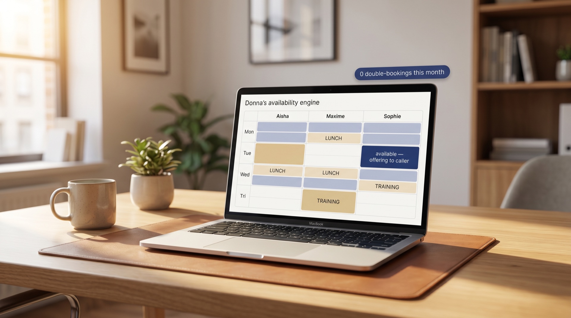 Smart Availability — Della AI receptionist